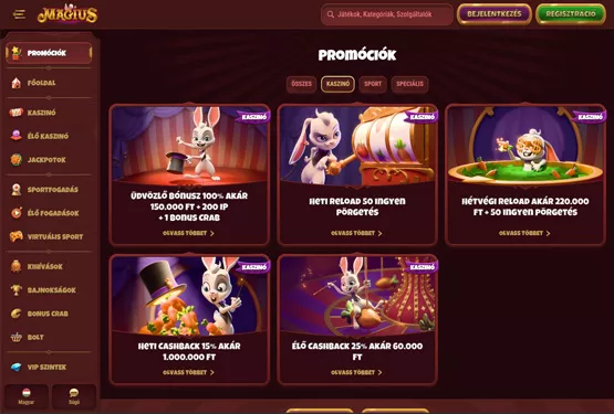 Oficjalna strona Magius